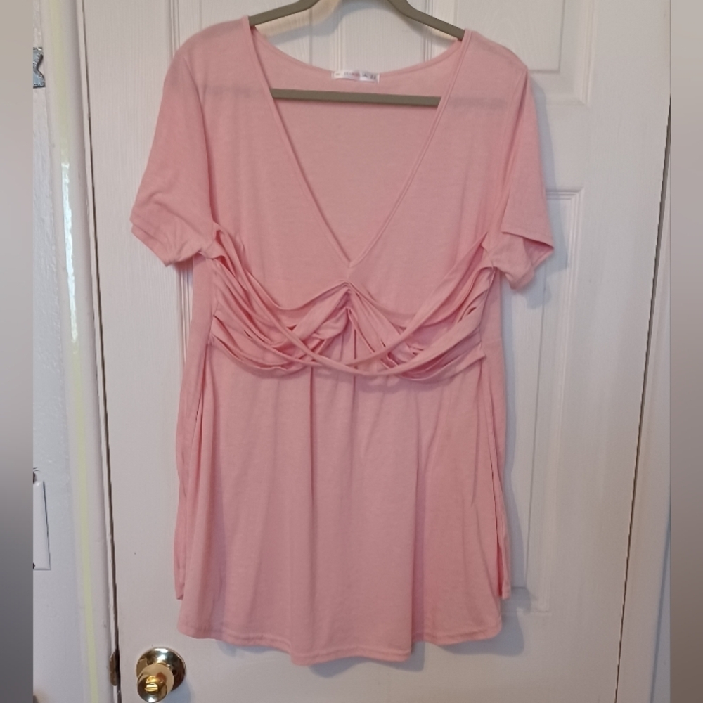 💰Rosegal Strappy Tunic Top